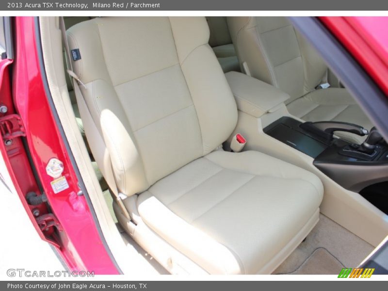 Milano Red / Parchment 2013 Acura TSX Technology