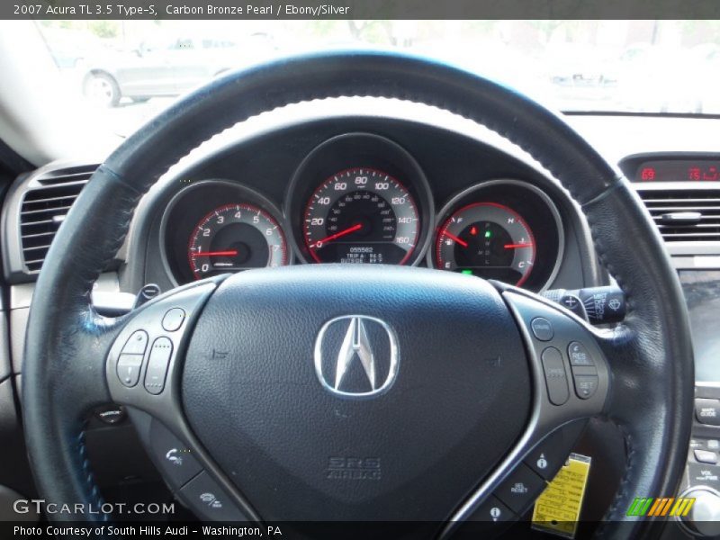 Carbon Bronze Pearl / Ebony/Silver 2007 Acura TL 3.5 Type-S