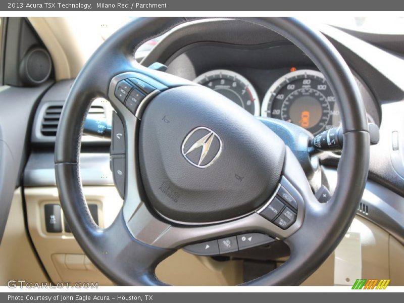 Milano Red / Parchment 2013 Acura TSX Technology