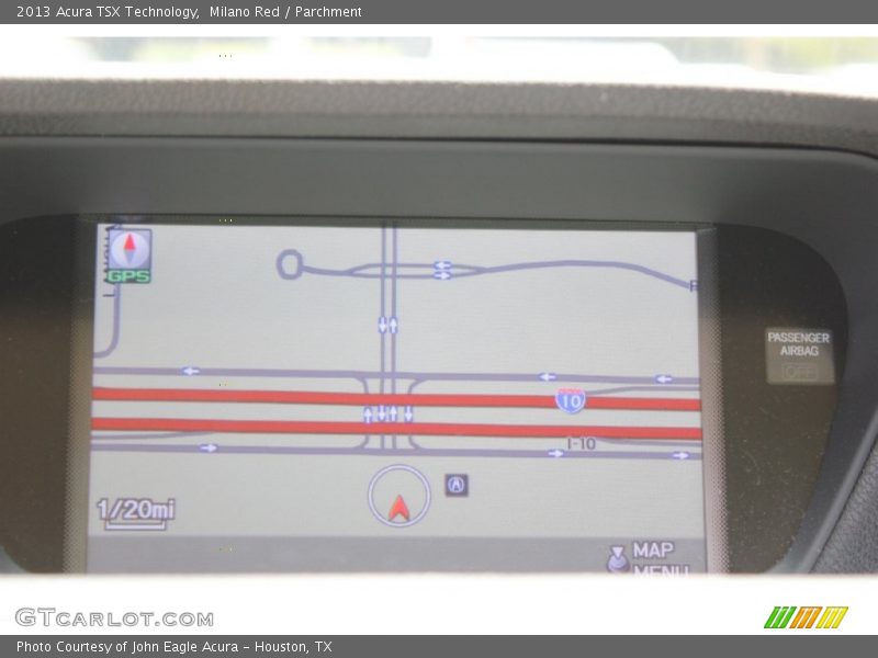 Milano Red / Parchment 2013 Acura TSX Technology