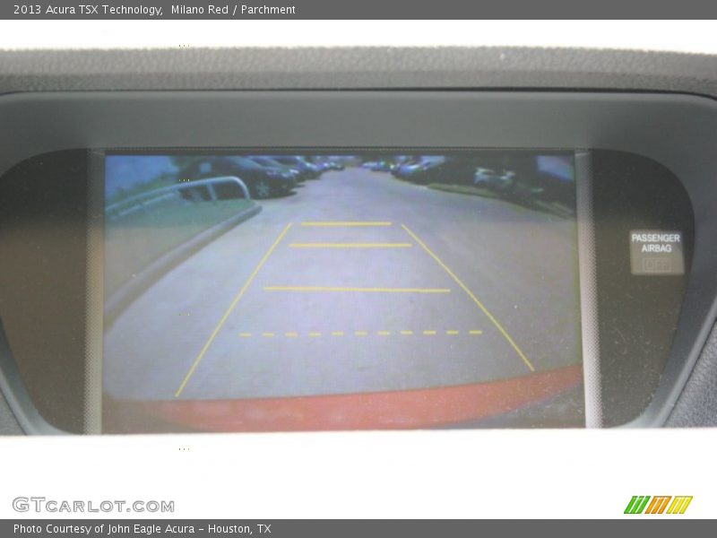 Milano Red / Parchment 2013 Acura TSX Technology