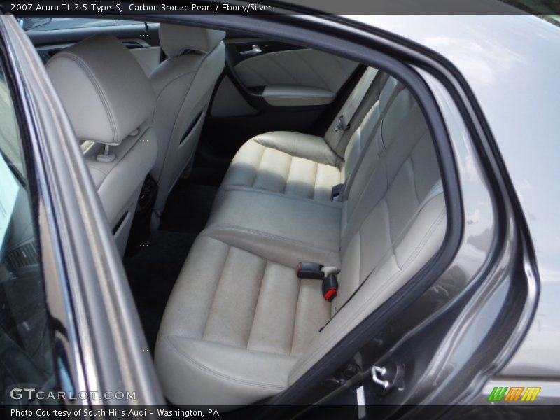 Carbon Bronze Pearl / Ebony/Silver 2007 Acura TL 3.5 Type-S