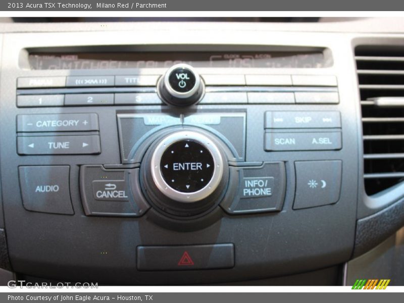 Milano Red / Parchment 2013 Acura TSX Technology