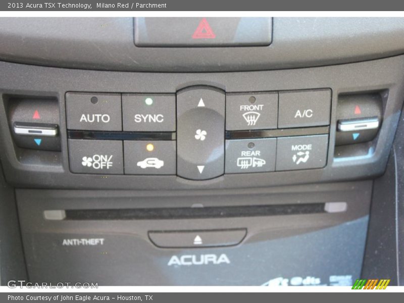 Milano Red / Parchment 2013 Acura TSX Technology
