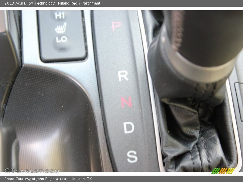 Milano Red / Parchment 2013 Acura TSX Technology