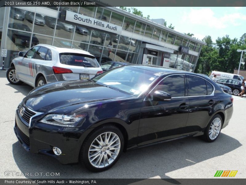 Obsidian Black / Flaxen 2013 Lexus GS 350 AWD