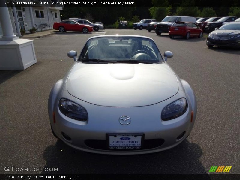 Sunlight Silver Metallic / Black 2006 Mazda MX-5 Miata Touring Roadster