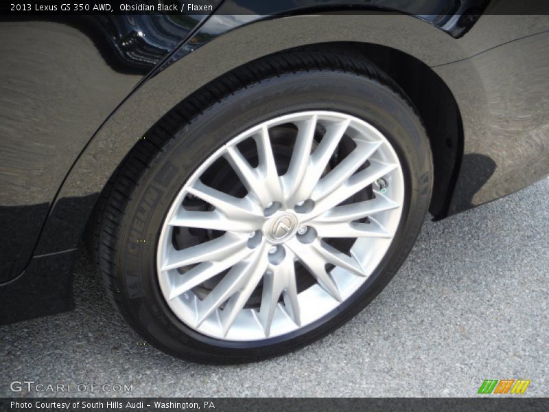 Obsidian Black / Flaxen 2013 Lexus GS 350 AWD