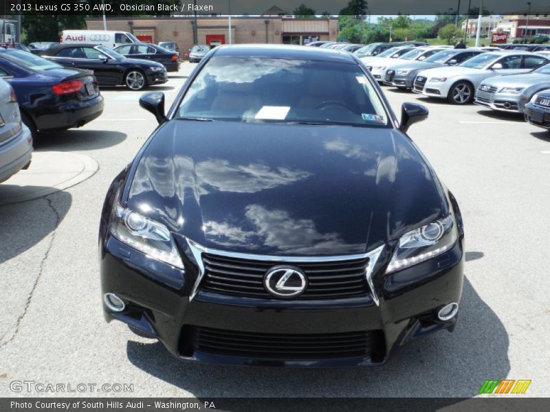 Obsidian Black / Flaxen 2013 Lexus GS 350 AWD