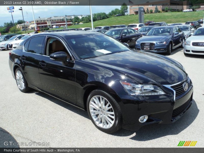 Obsidian Black / Flaxen 2013 Lexus GS 350 AWD