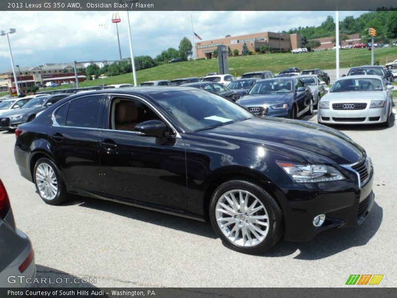 Obsidian Black / Flaxen 2013 Lexus GS 350 AWD