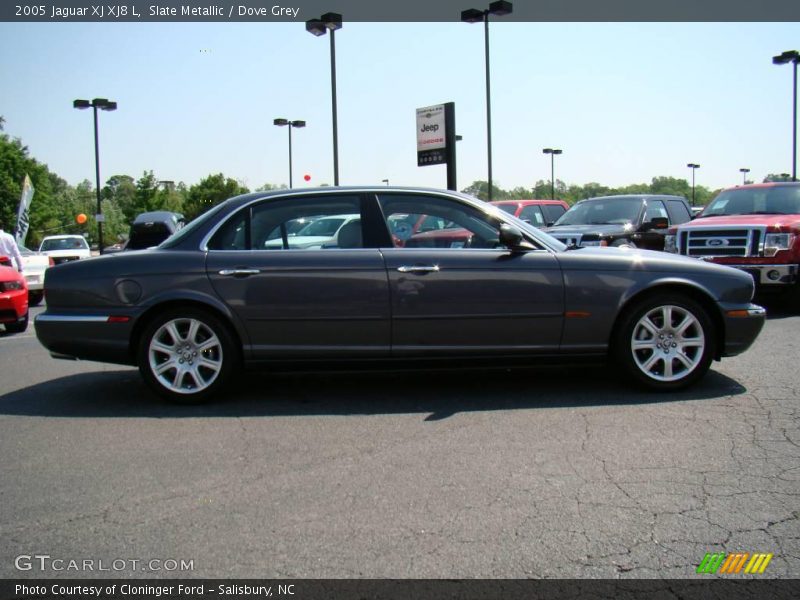 Slate Metallic / Dove Grey 2005 Jaguar XJ XJ8 L
