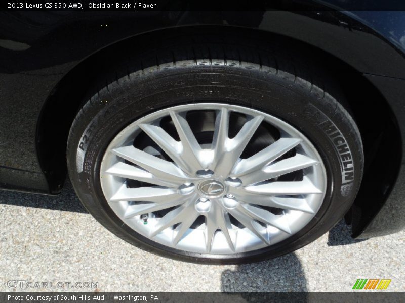 Obsidian Black / Flaxen 2013 Lexus GS 350 AWD