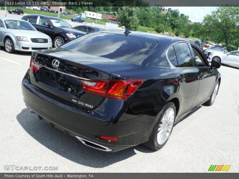 Obsidian Black / Flaxen 2013 Lexus GS 350 AWD
