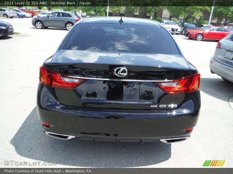 Obsidian Black / Flaxen 2013 Lexus GS 350 AWD