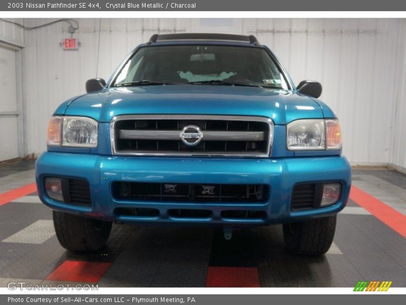 Crystal Blue Metallic / Charcoal 2003 Nissan Pathfinder SE 4x4