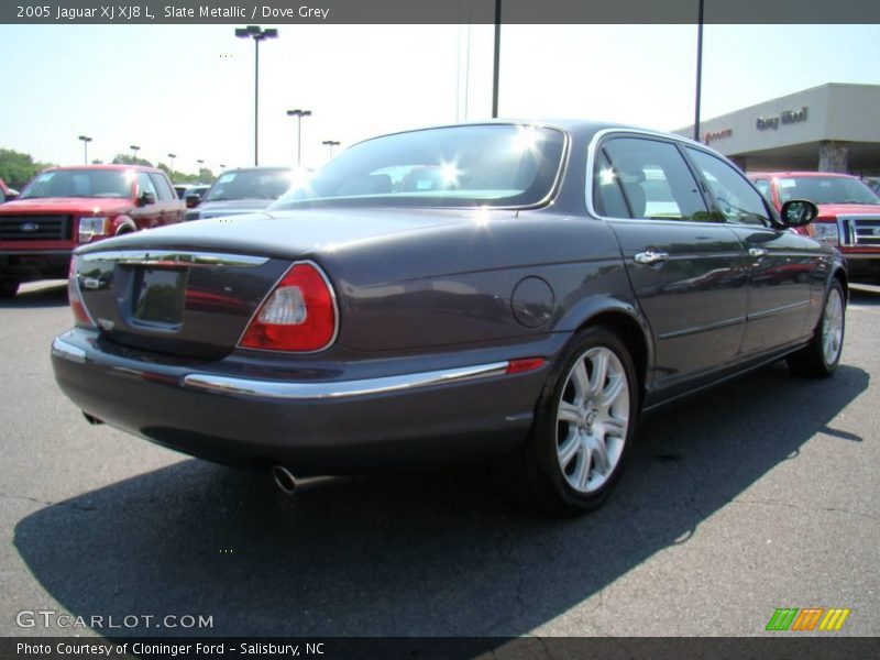 Slate Metallic / Dove Grey 2005 Jaguar XJ XJ8 L