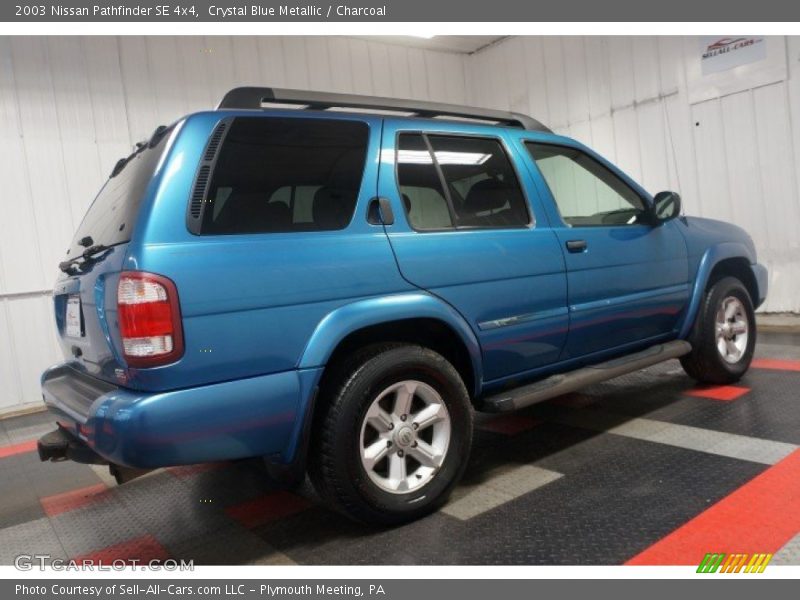 Crystal Blue Metallic / Charcoal 2003 Nissan Pathfinder SE 4x4