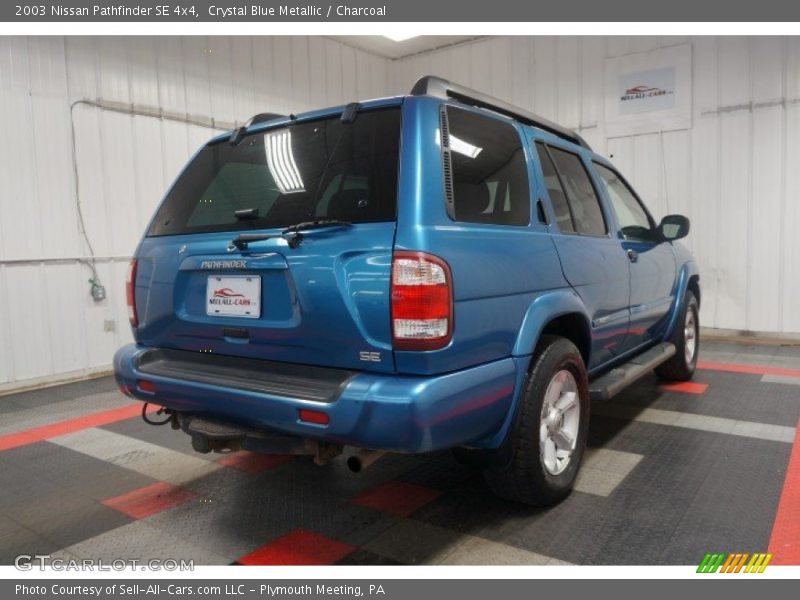 Crystal Blue Metallic / Charcoal 2003 Nissan Pathfinder SE 4x4