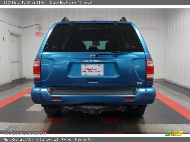 Crystal Blue Metallic / Charcoal 2003 Nissan Pathfinder SE 4x4