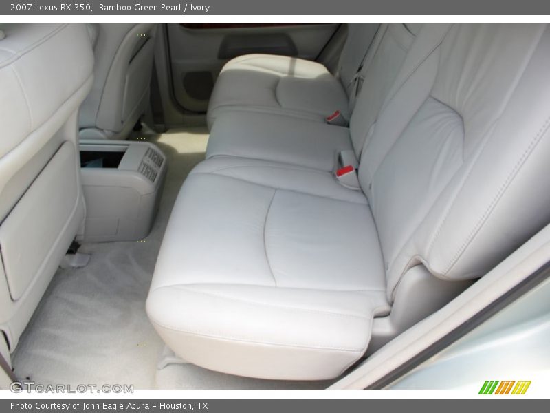 Bamboo Green Pearl / Ivory 2007 Lexus RX 350