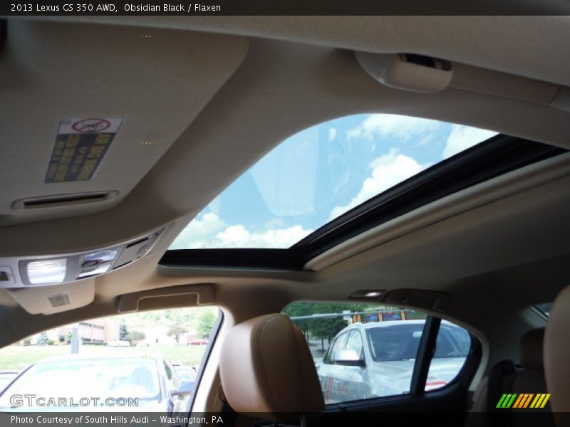 Obsidian Black / Flaxen 2013 Lexus GS 350 AWD