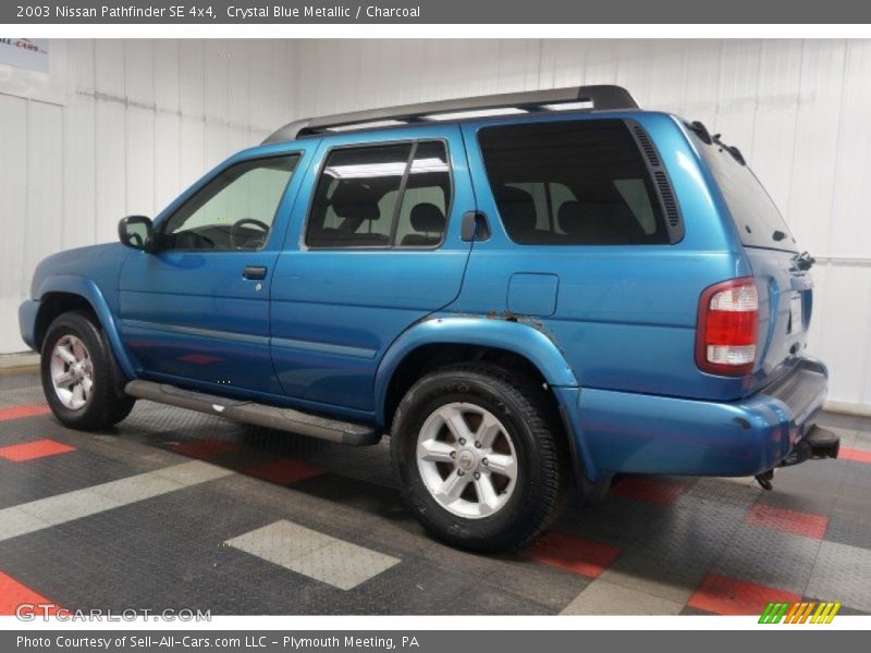 Crystal Blue Metallic / Charcoal 2003 Nissan Pathfinder SE 4x4