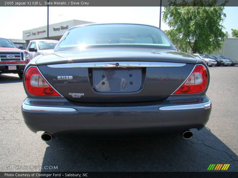 Slate Metallic / Dove Grey 2005 Jaguar XJ XJ8 L