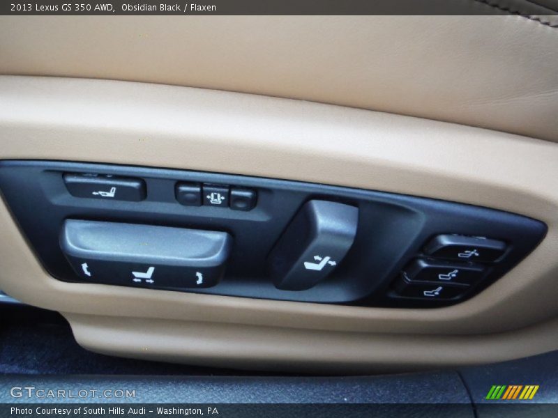 Obsidian Black / Flaxen 2013 Lexus GS 350 AWD