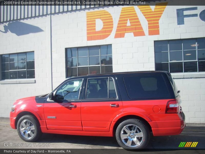 Colorado Red/Black / Charcoal Black/Red 2008 Ford Expedition Funkmaster Flex Limited 4x4