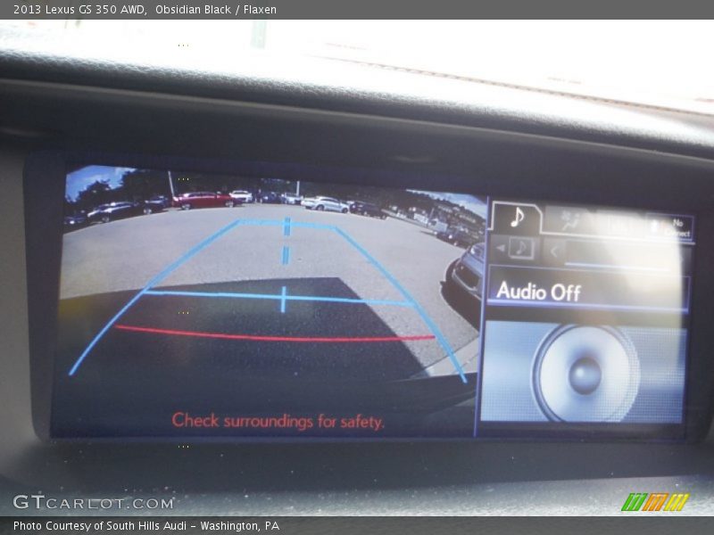 Obsidian Black / Flaxen 2013 Lexus GS 350 AWD