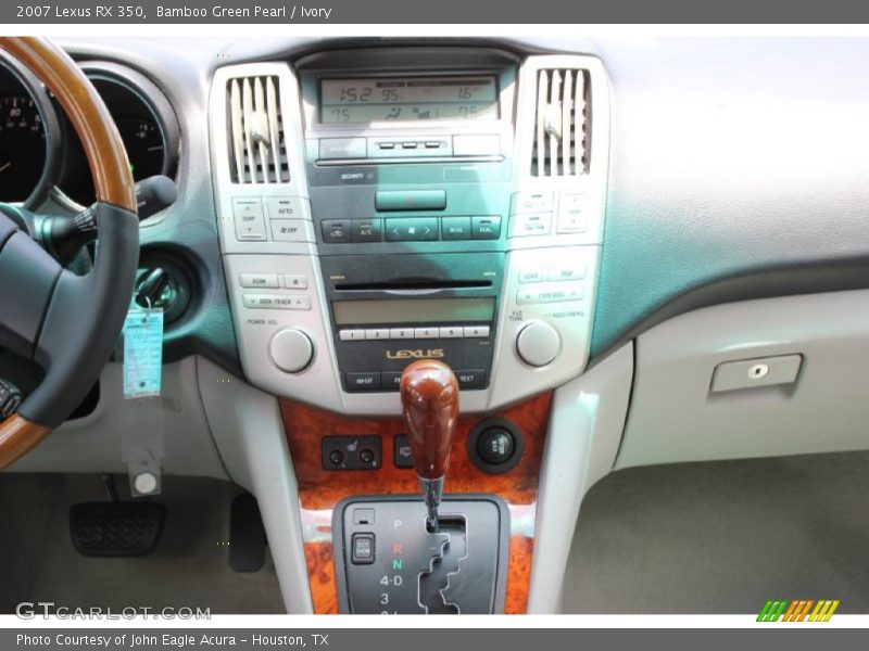 Bamboo Green Pearl / Ivory 2007 Lexus RX 350