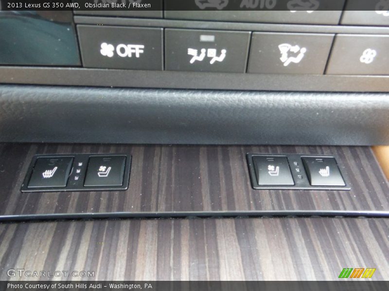 Obsidian Black / Flaxen 2013 Lexus GS 350 AWD