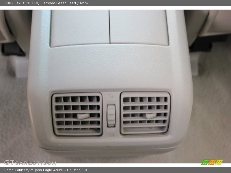 Bamboo Green Pearl / Ivory 2007 Lexus RX 350