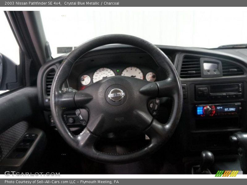 Crystal Blue Metallic / Charcoal 2003 Nissan Pathfinder SE 4x4