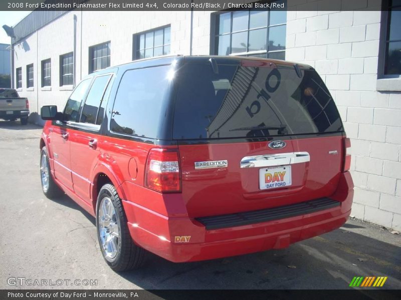 Colorado Red/Black / Charcoal Black/Red 2008 Ford Expedition Funkmaster Flex Limited 4x4