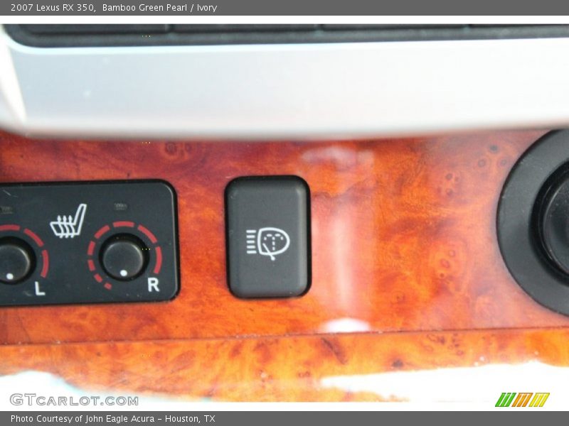 Bamboo Green Pearl / Ivory 2007 Lexus RX 350