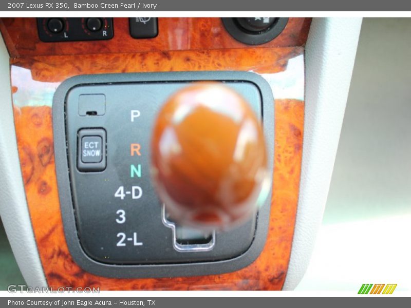 Bamboo Green Pearl / Ivory 2007 Lexus RX 350