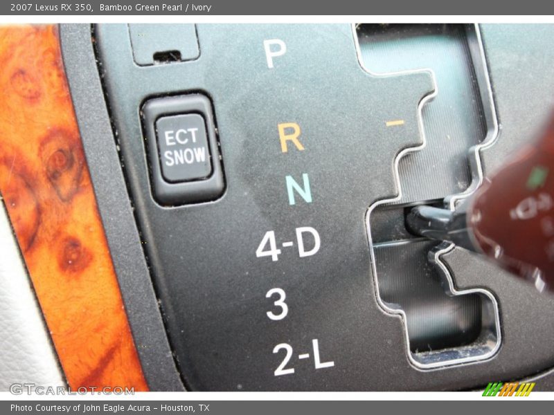 Bamboo Green Pearl / Ivory 2007 Lexus RX 350