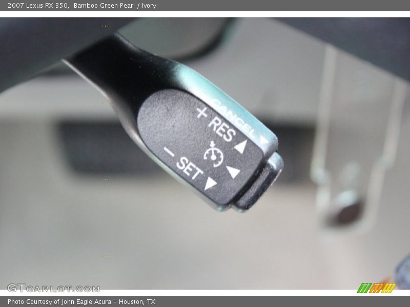 Bamboo Green Pearl / Ivory 2007 Lexus RX 350