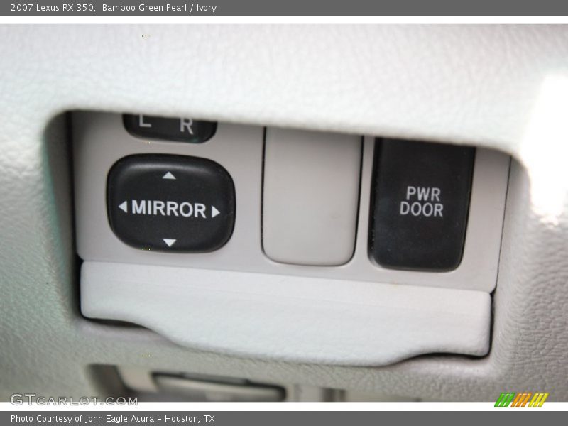 Bamboo Green Pearl / Ivory 2007 Lexus RX 350