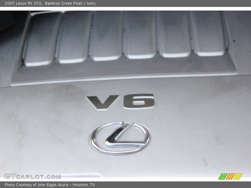 Bamboo Green Pearl / Ivory 2007 Lexus RX 350