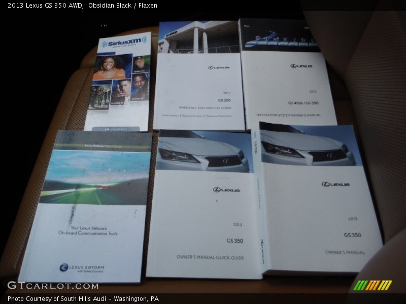 Obsidian Black / Flaxen 2013 Lexus GS 350 AWD