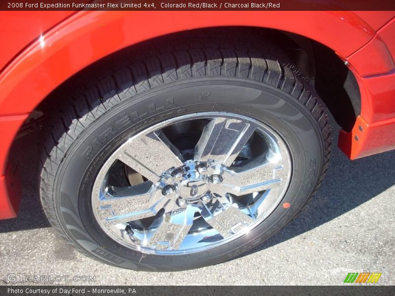 Colorado Red/Black / Charcoal Black/Red 2008 Ford Expedition Funkmaster Flex Limited 4x4