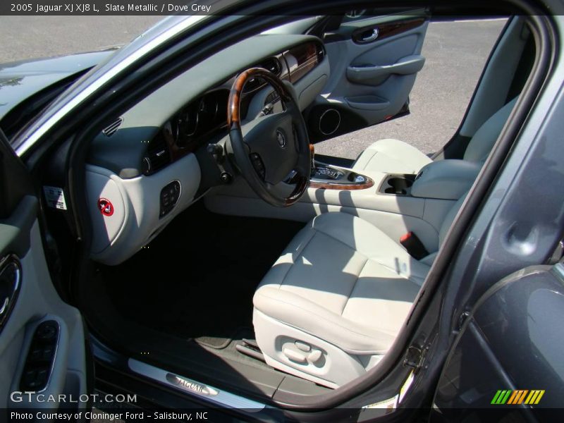 Slate Metallic / Dove Grey 2005 Jaguar XJ XJ8 L