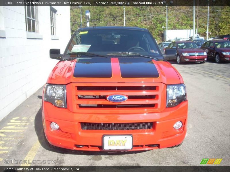 Colorado Red/Black / Charcoal Black/Red 2008 Ford Expedition Funkmaster Flex Limited 4x4