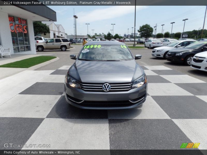 Platinum Gray Metallic / Moonrock 2014 Volkswagen Passat 1.8T Wolfsburg Edition