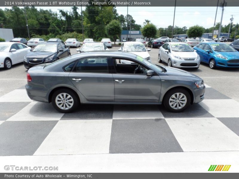 Platinum Gray Metallic / Moonrock 2014 Volkswagen Passat 1.8T Wolfsburg Edition