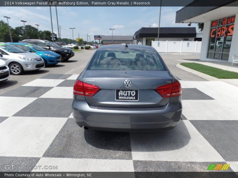 Platinum Gray Metallic / Moonrock 2014 Volkswagen Passat 1.8T Wolfsburg Edition