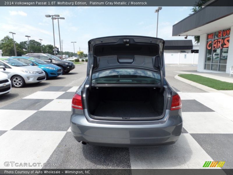 Platinum Gray Metallic / Moonrock 2014 Volkswagen Passat 1.8T Wolfsburg Edition